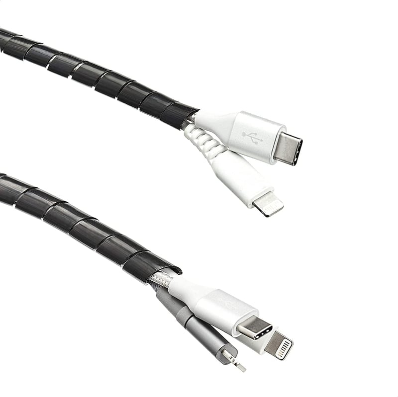 Amazon Basics 10m Kábelvédő Neoprén Hüvely Fekete - Kábel Szervezés és Védelme