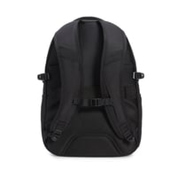 Amazon Basics 15,6-palcový vodoodolný batoh na notebook s hrudným popruhom a úchytom na batožinu na cesty, do školy a do kancelárie – čierny 5