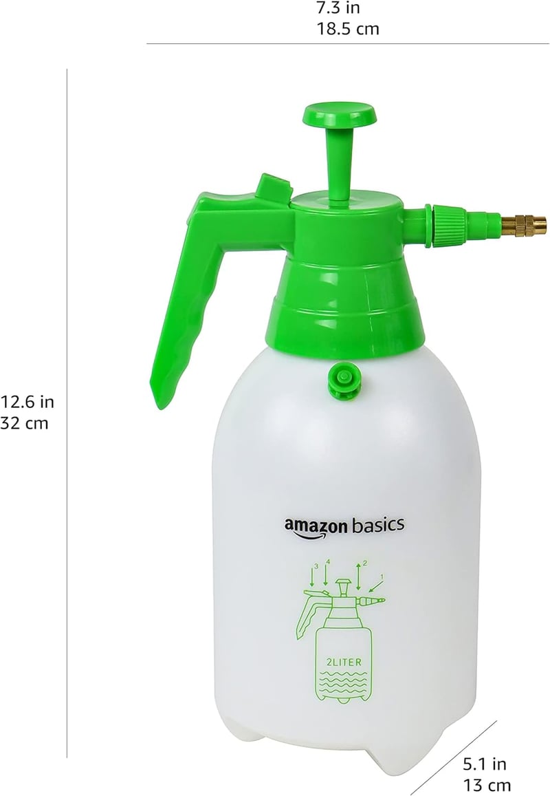 Amazon Basics 2 Literes Nyomásos Permetezőflakon Zárolható Triggerrel
