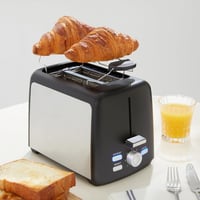 Amazon Basics 2 szeletes kenyérpirító 7 fokozatú pirítással, 800W, fekete 5