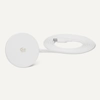 Bezdrôtová nabíjacia podložka Amazon Basics 25W Qi2.2 MagSafe, kompatibilná s iPhone 17/16/15/14/13/12 a Android, 1,5 m kábel, biela 5