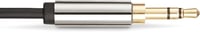 Amazon Basics 2db 3,5mm Aux Kábel Sztereó Hangszóróhoz, 1,2m, Fekete-Szürke 2