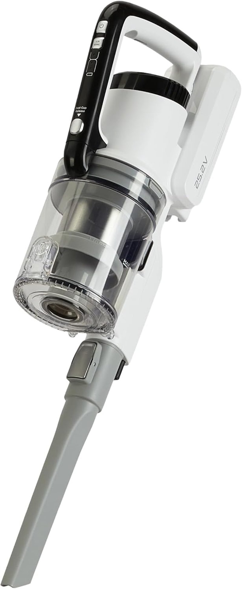 Amazon Basics 2in1 Vezeték Nélküli Porszívó 150W DC Motor Fehér-Fekete