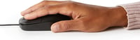 Amazon Basics 3 gombos USB optikai egér Windows és Mac OS X-hez - Fekete - 1 Stück 3