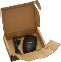 Amazon Basics 3 gombos USB optikai egér Windows és Mac OS X-hez - Fekete - 1 Stück 7