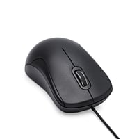 Mouse cu fir Amazon Basics cu 3 butoane, USB - Silențios, Negru - Dimensiune standard 3