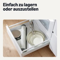 Amazon Basics 3 részes kerámia tapadásmentes serpenyő készlet, minden tűzhelyhez, mosogatógépben mosható, elefántcsont színű 5