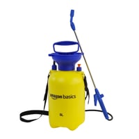 Amazon Basics 5 literes nyomáspermetező rögzíthető kioldó mechanizmussal, kerti növényvédő szórópalack 1