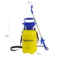 Amazon Basics 5 literes nyomáspermetező rögzíthető kioldó mechanizmussal, kerti növényvédő szórópalack 7