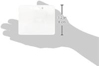Amazon Basics vízszintes névkártyatartó tok - átlátszó - 50 db 6