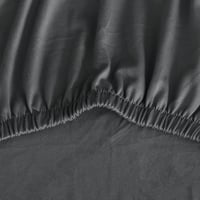 Amazon Basics 6 darabos nyújtható étkezőszék huzat szett sötétszürke - 6 Stück, Darkgray, solid 5
