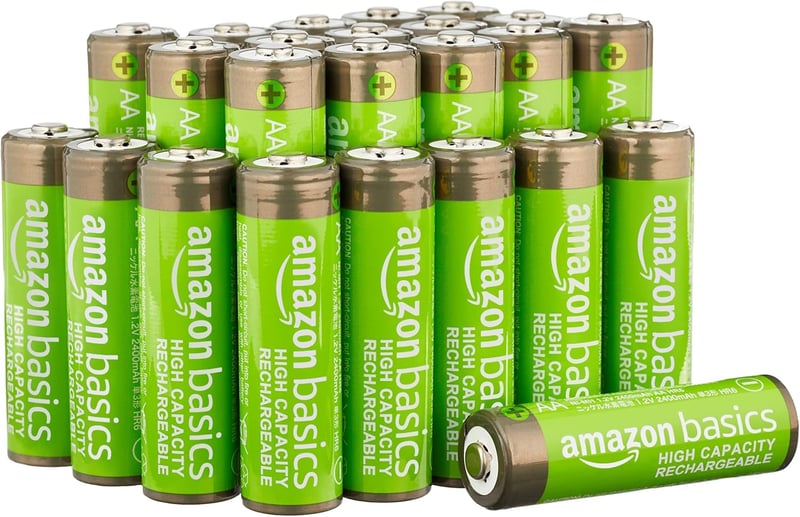 Amazon Basics AA NiMH újratölthető akkumulátor 2400 mAh - 24 db