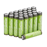 Acumulatori reîncărcabili Amazon Basics AAA NiMH 850 mAh 1,2V, set 24 bucăți, preîncărcați, reîncărcabili de 500 de ori, baterii tip micro 1