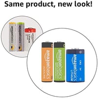 Acumulatori reîncărcabili Amazon Basics AAA NiMH 850 mAh 1,2V, set 24 bucăți, preîncărcați, reîncărcabili de 500 de ori, baterii tip micro 5