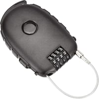 Zámok s navíjacím káblom Amazon Basics AB-BL101, 4-miestny kód - čierny 2