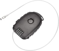 Zámok s navíjacím káblom Amazon Basics AB-BL101, 4-miestny kód - čierny 3