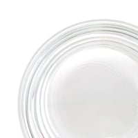 Amazon Basics ABL001 staklena posuda za pohranu s plavim poklopcem, 120 ml, set od 4 komada, prozirna 4