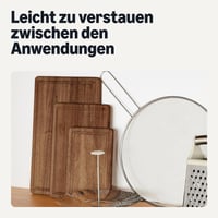 Súprava krájacích dosiek z akáciového dreva Amazon Basics, 3 ks, vopred naolejovaná súprava drevených kuchynských dosiek 5