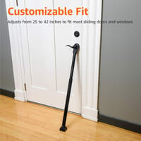 Amazon Basics Állítható Biztonsági Rúd, 69,8 cm, Fekete 4