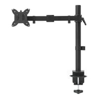 Braț reglabil pentru monitor Amazon Basics, pentru monitoare de 32 inchi (81 cm) și ultrawide de 97 cm, max. 10 kg, VESA 75x75/100x100, negru 1