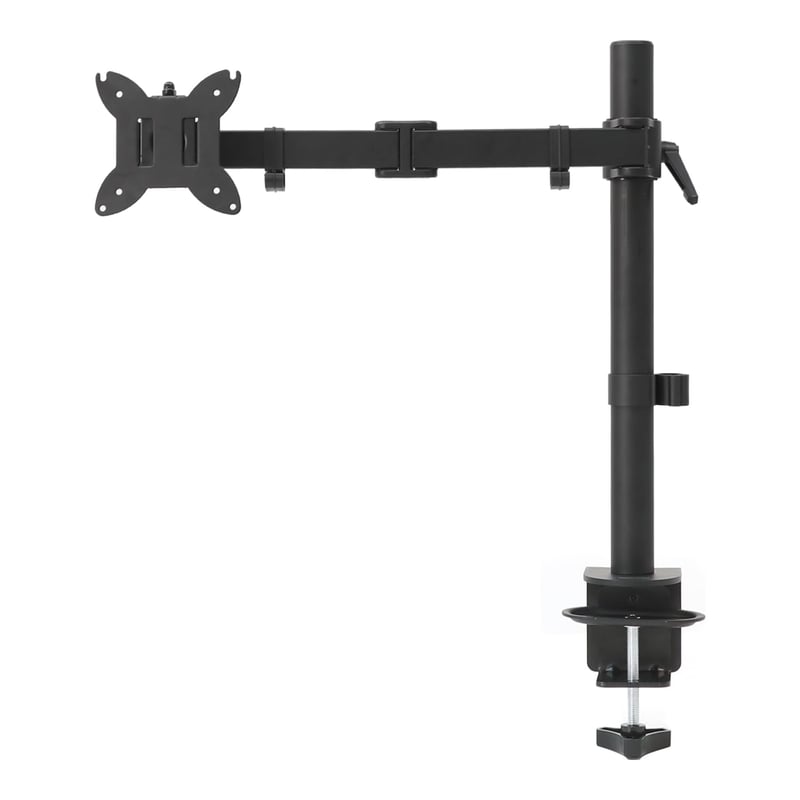 Braț reglabil pentru monitor Amazon Basics, pentru monitoare de 32 inchi (81 cm) și ultrawide de 97 cm, max. 10 kg, VESA 75x75/100x100, negru