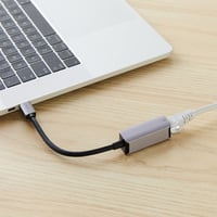 Hliníkový USB-C na RJ45 gigabitový ethernetový adaptér Amazon Basics pre rýchle sieťové pripojenie, sivý, 5,3x2,1x1,5 cm 7