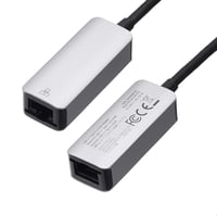 Hliníkový USB-C na RJ45 gigabitový ethernetový adaptér Amazon Basics pre rýchle sieťové pripojenie, sivý, 5,3x2,1x1,5 cm 4
