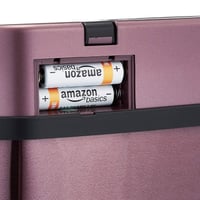 Amazon Basics Automatikus Rozsdamentes Acél Szemeteskuka, Szögletes, 12 literes, Burgundi Vörös 7