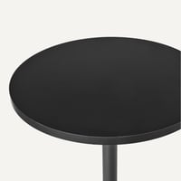 Amazon Basics barski stol, okrugli bistro stol za doručak za unutarnju upotrebu, 59,9 x 59,9 x 106,4 cm, crni 5