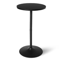 Amazon Basics barski stol, okrugli bistro stol za doručak za unutarnju upotrebu, 59,9 x 59,9 x 106,4 cm, crni 1