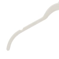 Amazon Basics baršunaste vješalice za košulje i haljine, boja slonovače, pakiranje od 50 komada, širina 41,4 cm 7
