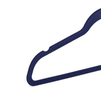 Set umerașe din catifea Amazon Basics – Subțiri, antiderapante, bleumarin/argintiu, 50 buc. 4