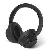 Bezdrôtové slúchadlá Amazon Basics Bluetooth 5.3 s aktívnym potlačením hluku, výdrž batérie 35 – 45 hodín, 3 hudobné režimy, čierne 1