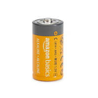 Alkalické batérie Amazon Basics typu C (malé mono) 1,5 V – 8 ks, životnosť 5 rokov 2