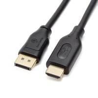 AmazonBasics DisplayPort–HDMI kábel aranyozott csatlakozókkal - 3,04 m 5