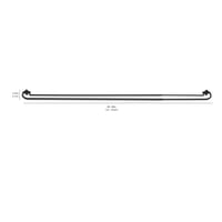 Amazon Basics Dupla Függönyrúd Ívelt Rúddal Beltéri Használatra Állítható 122-224 cm Fekete 5