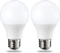 LED žiarovka Amazon Basics E27, 9W (náhrada za 60W), teplá biela, stmievateľná, balenie 2 ks 1