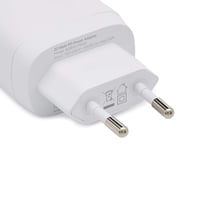 Sieťová nabíjačka Amazon Basics USB-C, 20 W, biela, EU konektor, kompaktný sieťový adaptér 4