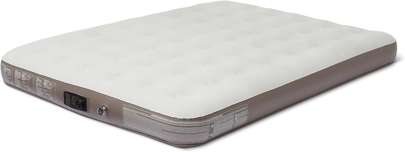 Nafukovacia posteľ Amazon Basics so vstavanou pumpou - Queen - 203x152x24 cm