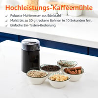 Amazon Basics Elektromos Kávéőrlő Fekete 6