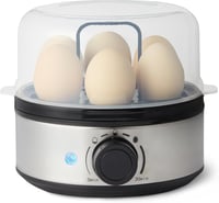 Amazon Basics Elektromos Tojásfőző 7 Tojásos Kapacitás BPA Mentes Fekete 1