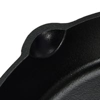 Amazon Basics unaprijed začinjena tava od lijevanog željeza – 38,1 cm, crna, 4,9 kg, neprijanjajuća površina 3