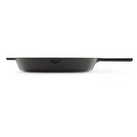 Amazon Basics unaprijed začinjena tava od lijevanog željeza – 38,1 cm, crna, 4,9 kg, neprijanjajuća površina 5