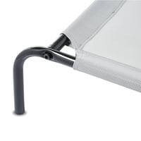 Amazon Basics Emelt Hűsítő Kisállat Fekhely – S méret, 90x55x19 cm, Szürke, Kutya, Textil 3