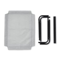 Amazon Basics Emelt Hűsítő Kisállat Fekhely – S méret, 90x55x19 cm, Szürke, Kutya, Textil 5