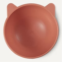 Set boluri înălțate pentru pisici Amazon Basics, 2 bucăți, formă de urechi de pisică, 13,2 x 13,2 x 11,4 cm, portocaliu și albastru 3