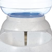Amazon Basics dozator za hranu i vodu za kućne ljubimce, pojilica, 3,8 litara, veličina S, prozirno, za pse i mačke, 1 komad 5