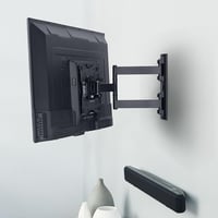 Amazon Basics forgatható-dönthető fali TV tartó 26-55"-os TV-hez, max. 36 kg, VESA 400x400 - fekete 3