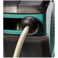 Nástenný automatický hadicový navijak Amazon Basics s 15 m hadicou, 180-stupňovým otáčaním a rozprašovacou tryskou, čierno-zelený 3