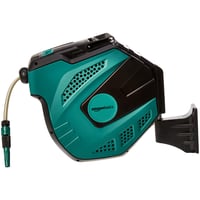 Nástenný navijak na hadicu Amazon Basics s automatickým navíjaním, 35 m hadicou, 180-stupňovým otočným kĺbom a striekacou pištoľou 2